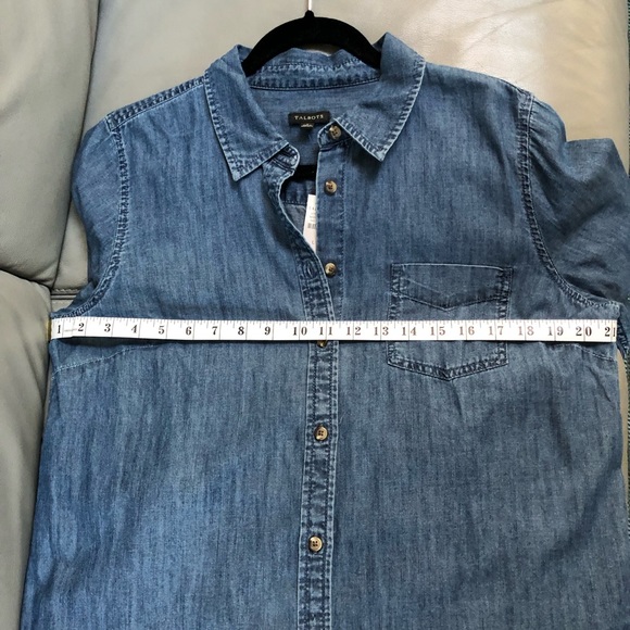 Talbots women’s denim shirt - Picture 5 of 8